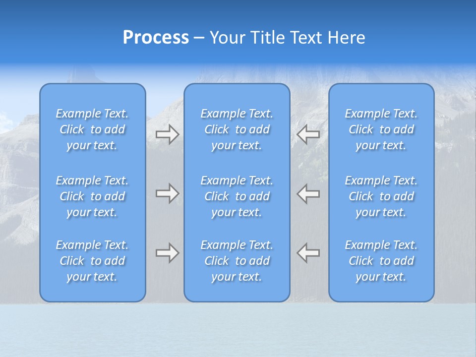 Water Summit Park PowerPoint Template