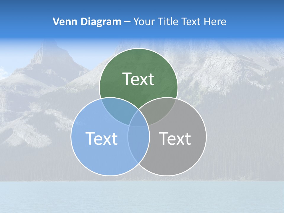 Water Summit Park PowerPoint Template