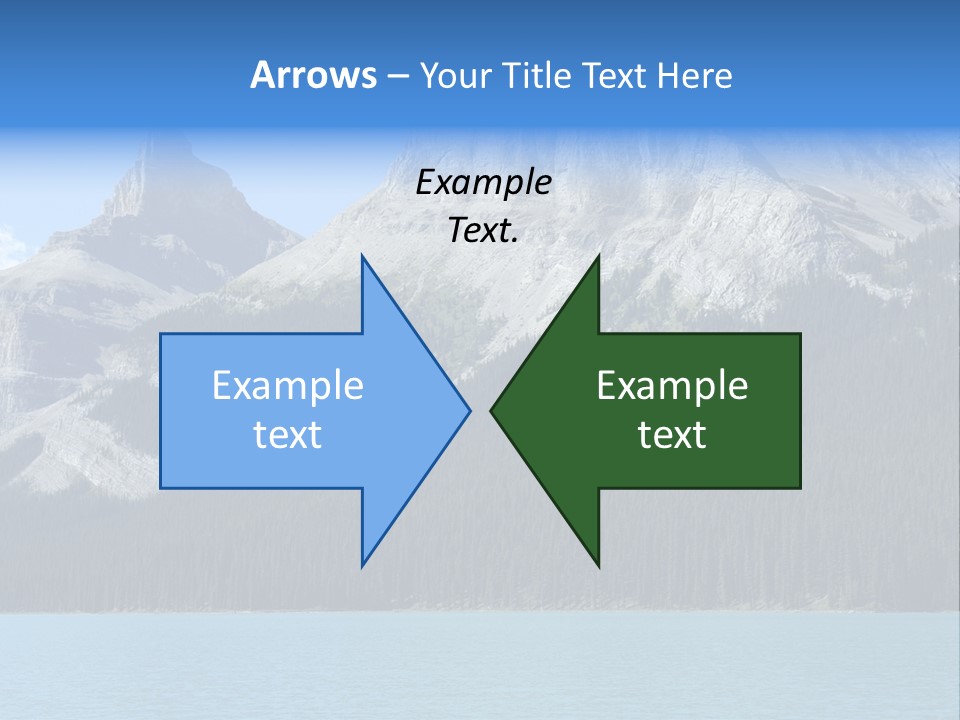 Water Summit Park PowerPoint Template