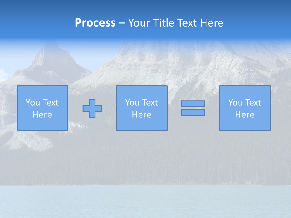 Water Summit Park PowerPoint Template