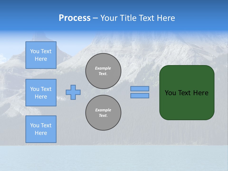 Water Summit Park PowerPoint Template