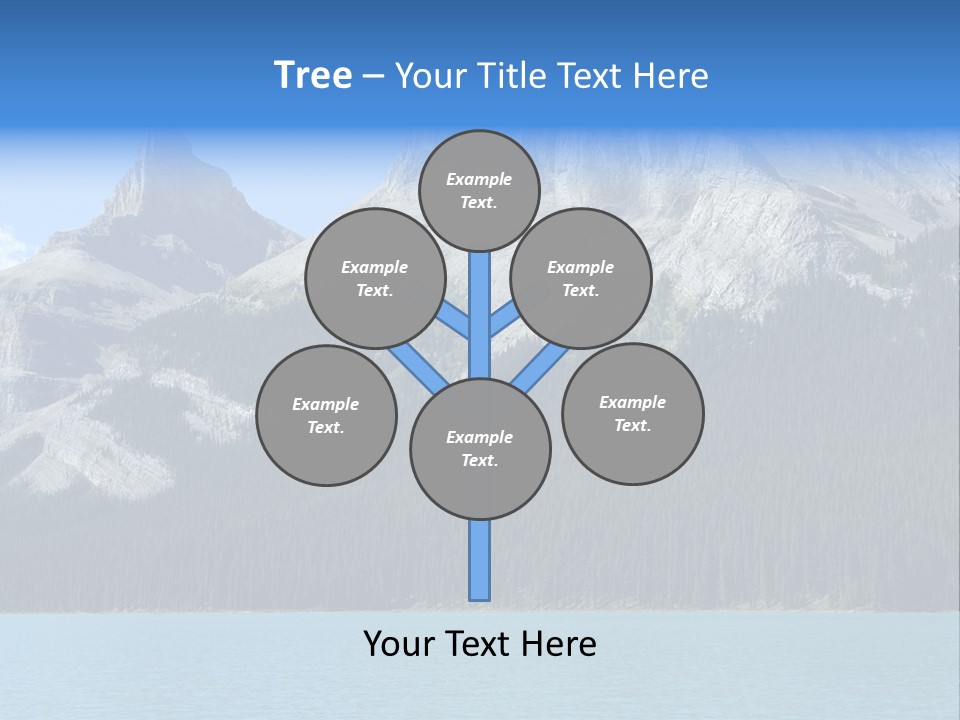Water Summit Park PowerPoint Template