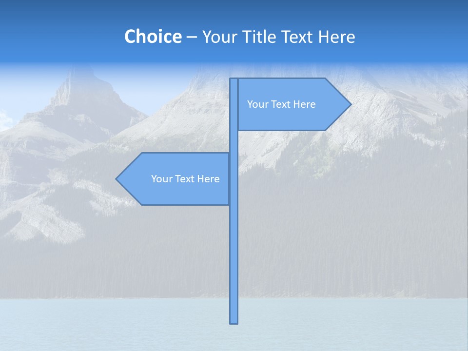 Water Summit Park PowerPoint Template
