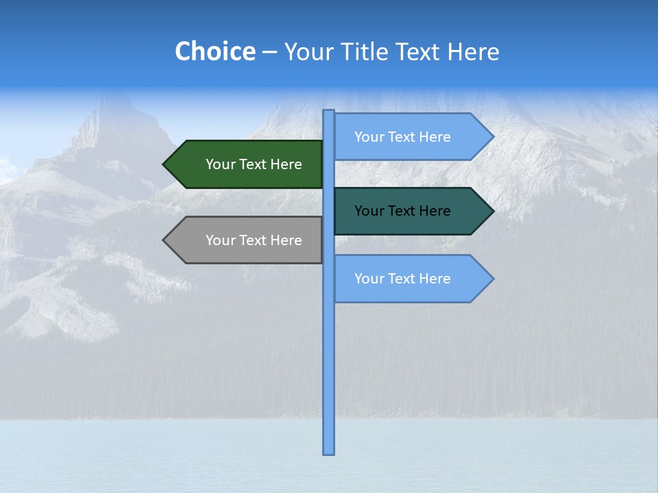 Water Summit Park PowerPoint Template