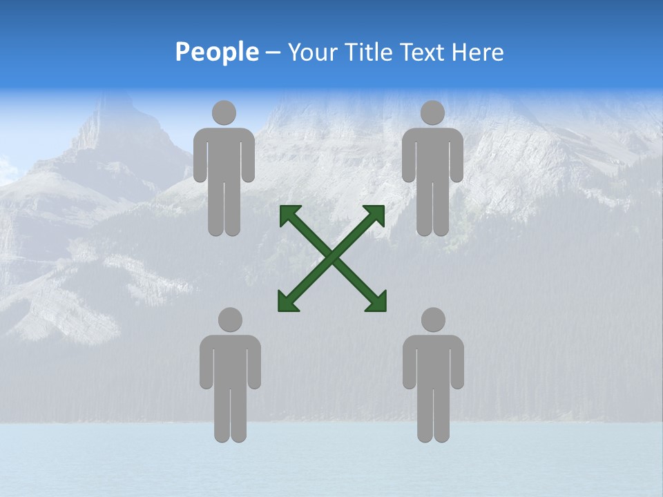 Water Summit Park PowerPoint Template