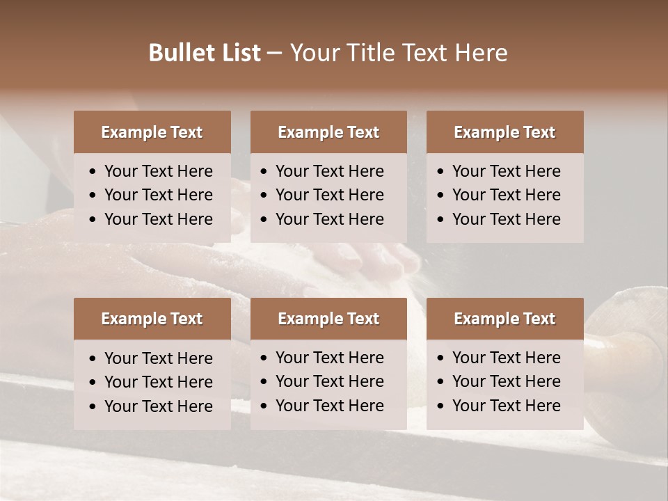 Know Bowl Cook PowerPoint Template