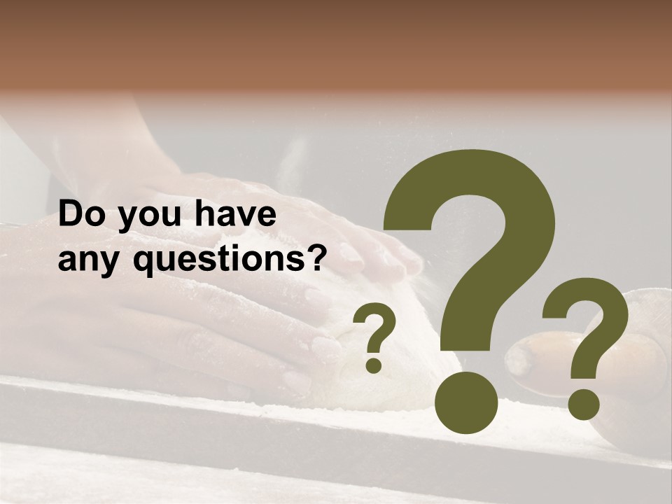 Know Bowl Cook PowerPoint Template