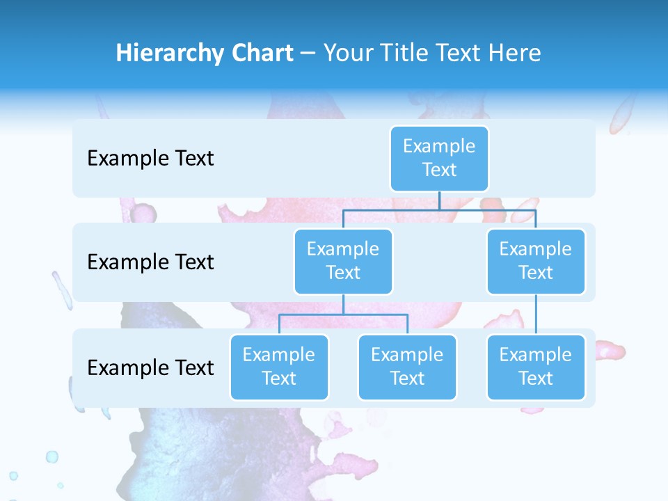 Bright Watercolor Drawn PowerPoint Template