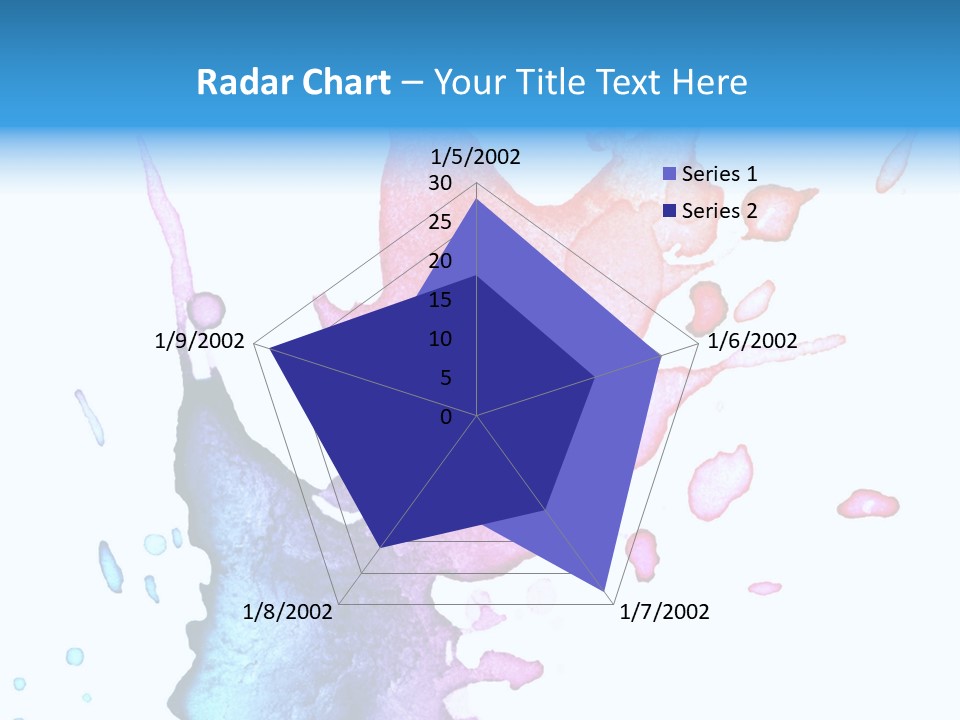 Bright Watercolor Drawn PowerPoint Template
