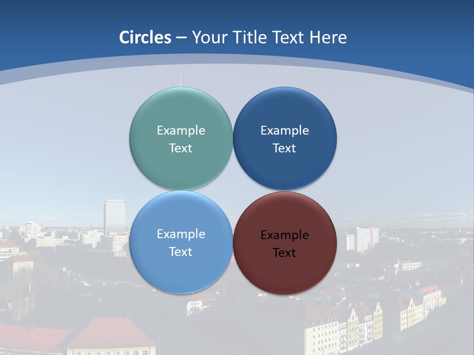 Mitte Rotes View PowerPoint Template