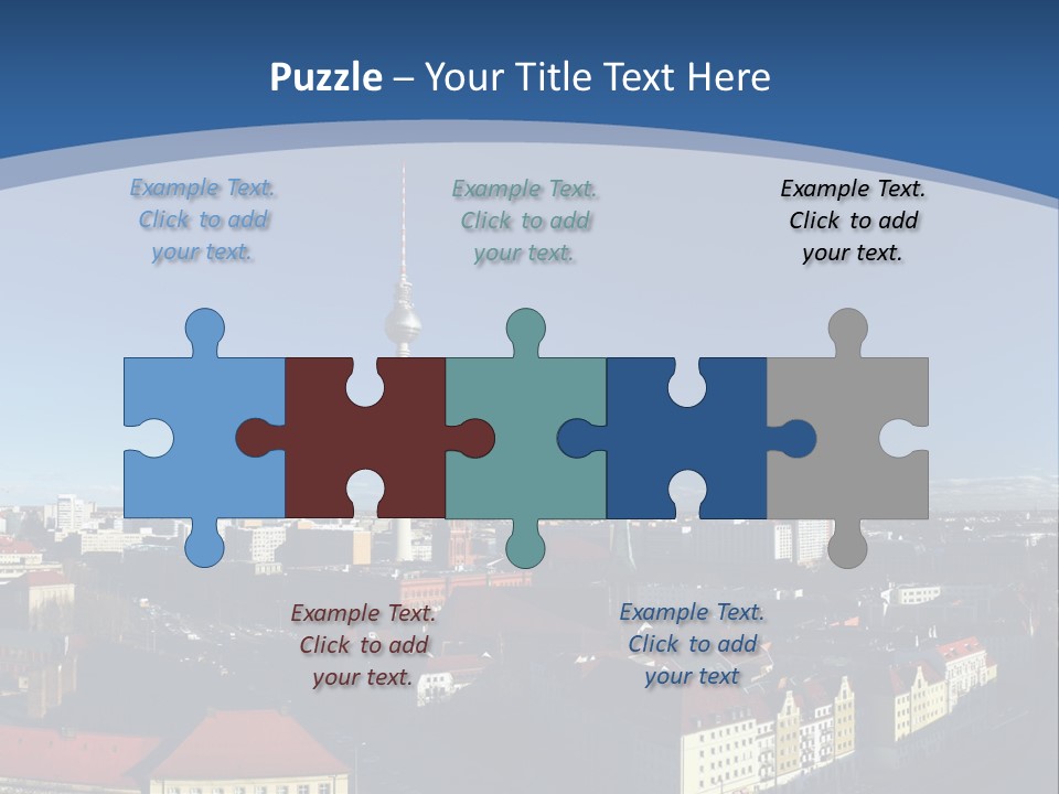 Mitte Rotes View PowerPoint Template