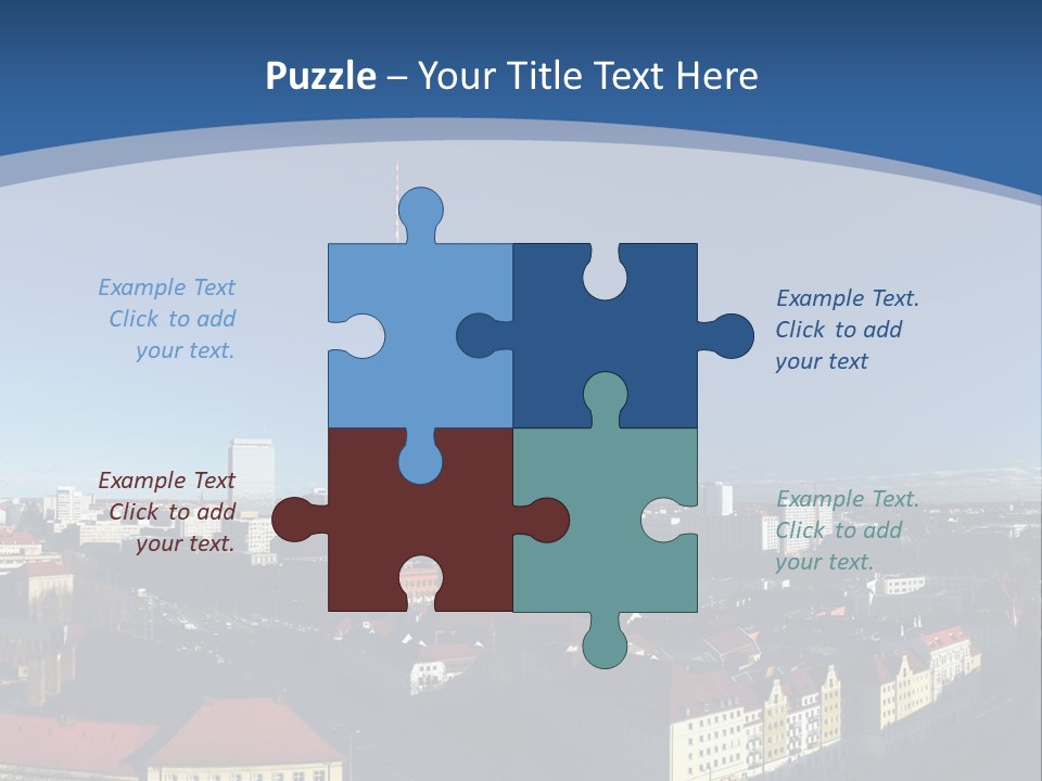 Mitte Rotes View PowerPoint Template