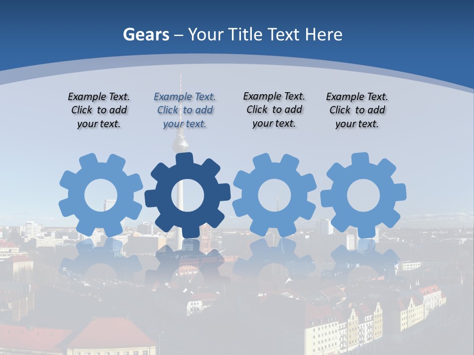 Mitte Rotes View PowerPoint Template