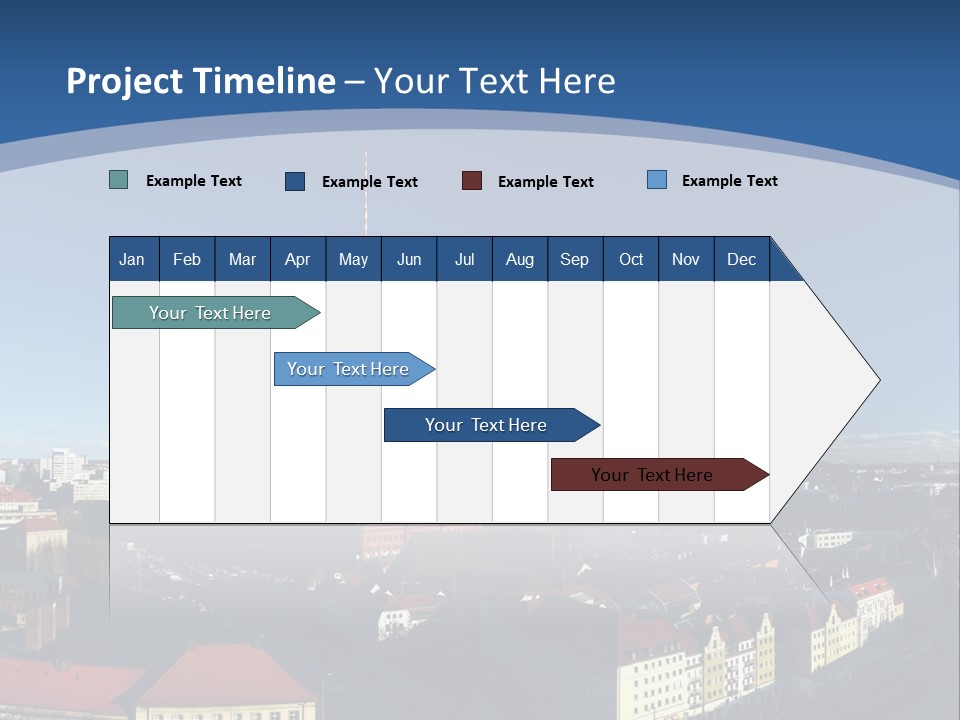 Mitte Rotes View PowerPoint Template