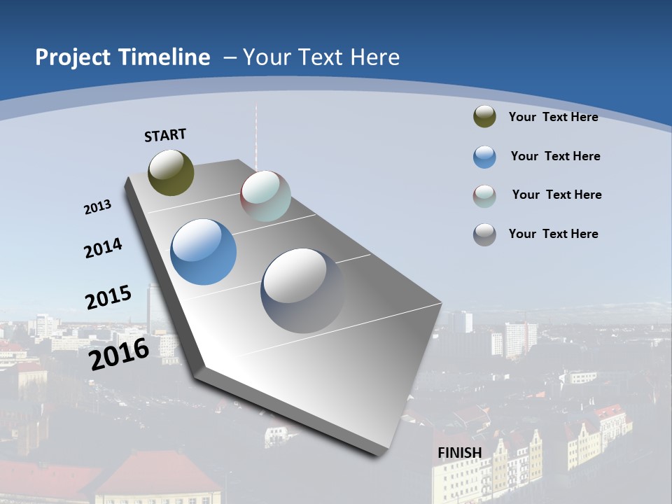 Mitte Rotes View PowerPoint Template