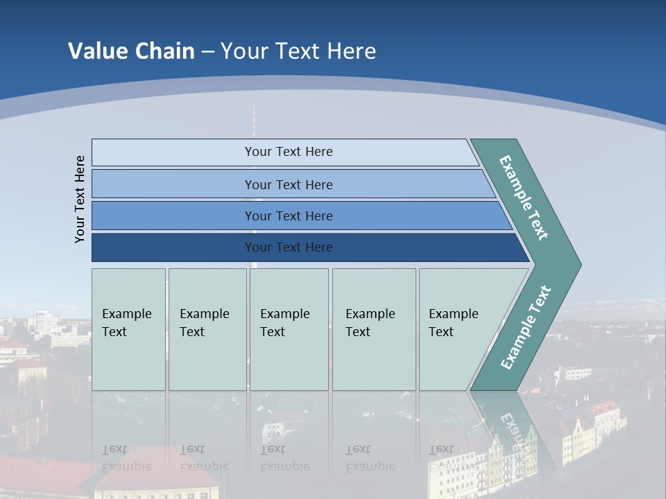Mitte Rotes View PowerPoint Template