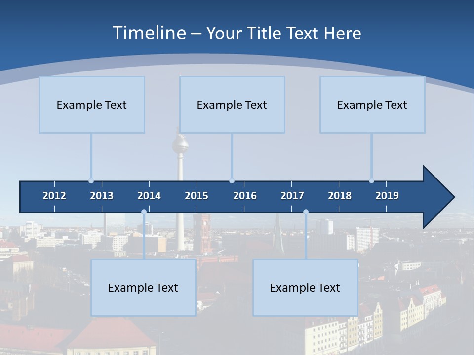 Mitte Rotes View PowerPoint Template