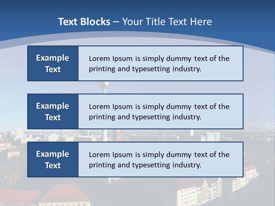 Mitte Rotes View PowerPoint Template