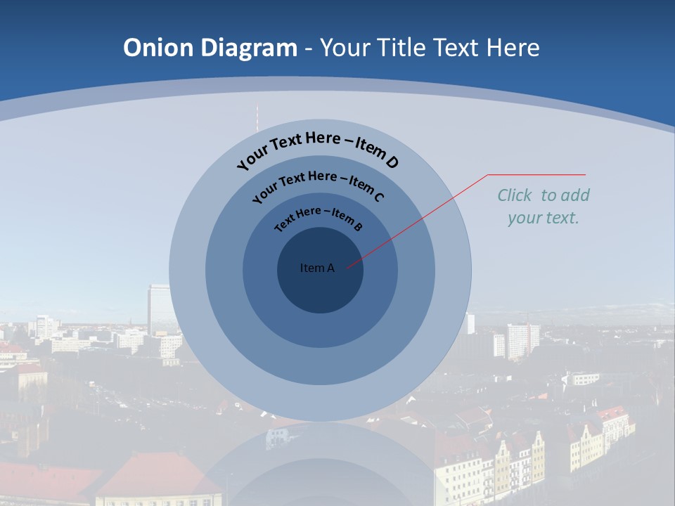 Mitte Rotes View PowerPoint Template