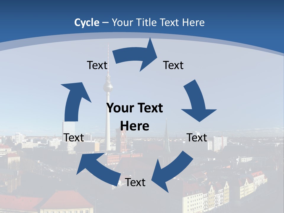 Mitte Rotes View PowerPoint Template