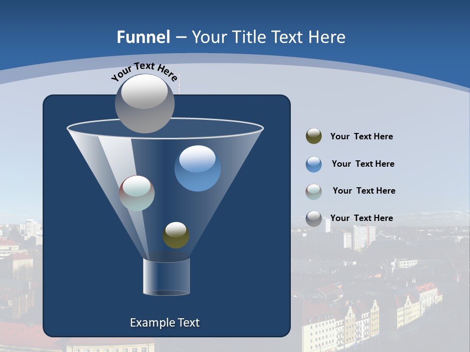 Mitte Rotes View PowerPoint Template