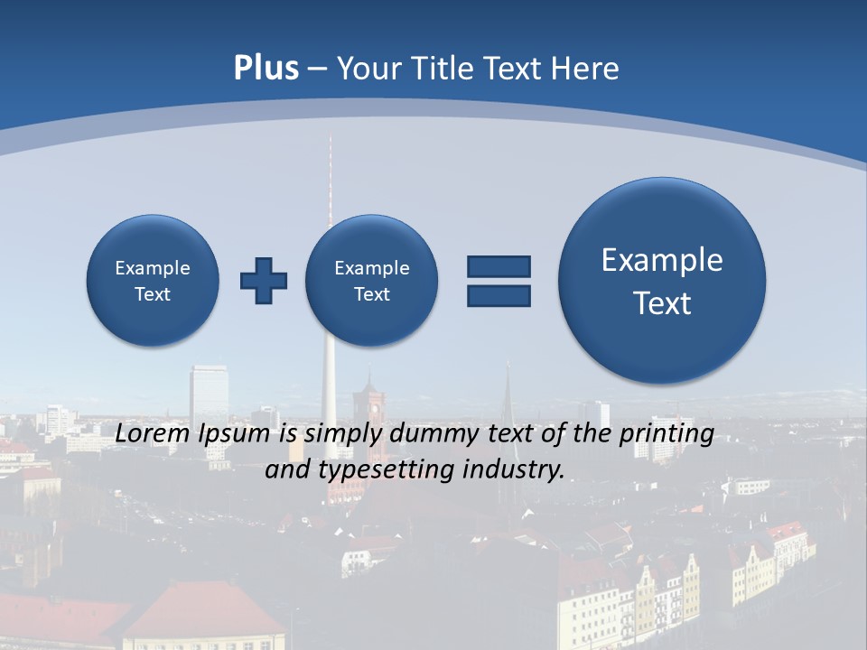 Mitte Rotes View PowerPoint Template