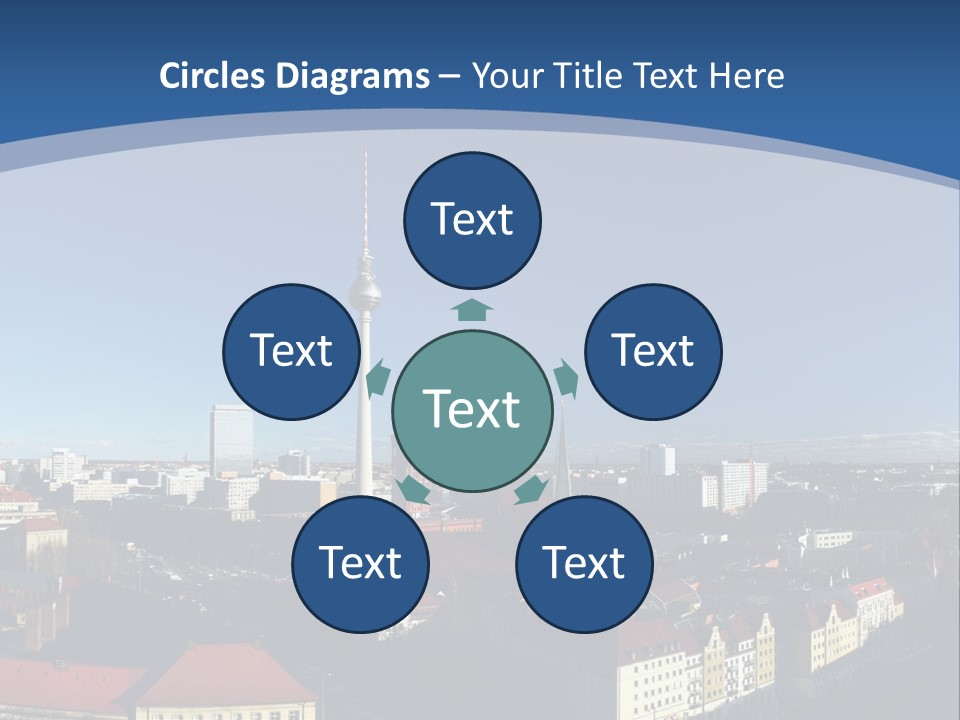 Mitte Rotes View PowerPoint Template