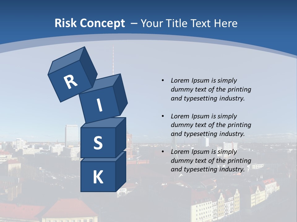 Mitte Rotes View PowerPoint Template