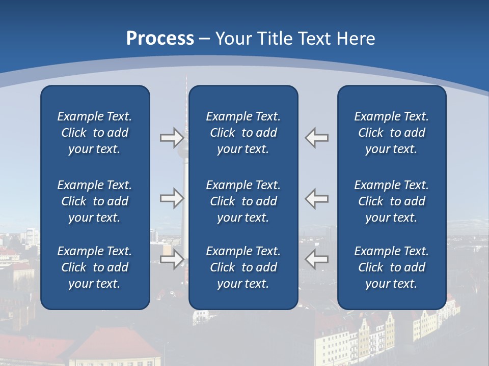 Mitte Rotes View PowerPoint Template