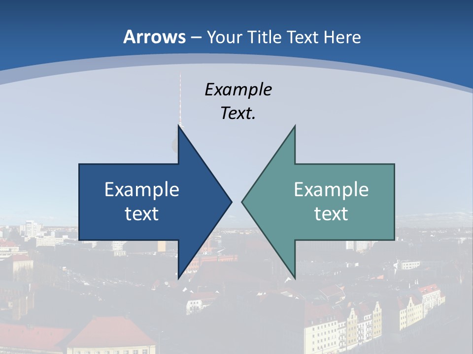 Mitte Rotes View PowerPoint Template