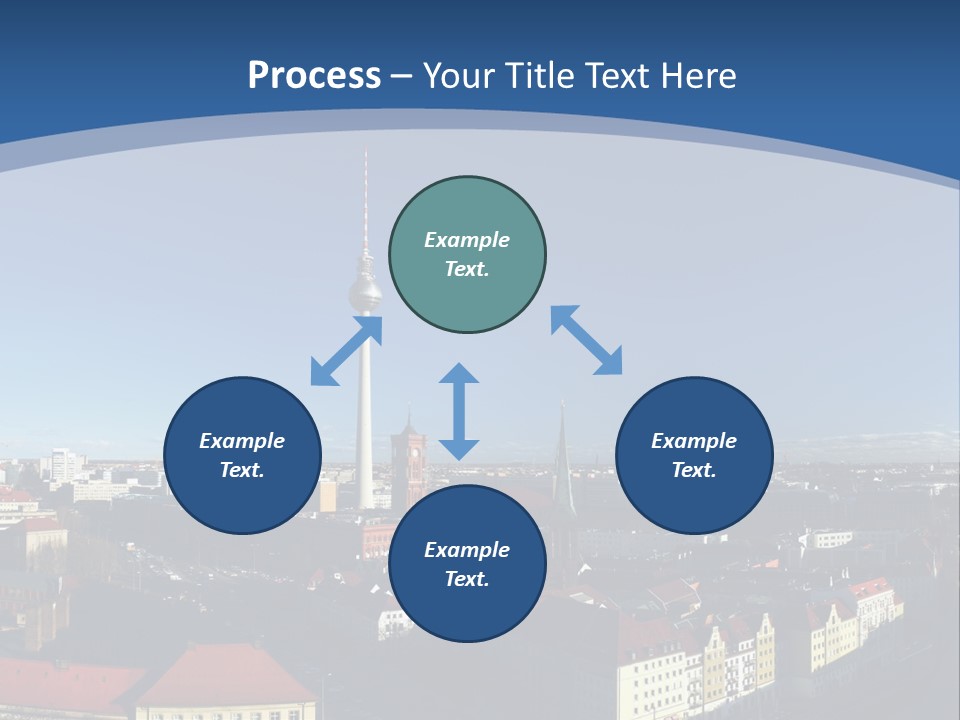 Mitte Rotes View PowerPoint Template