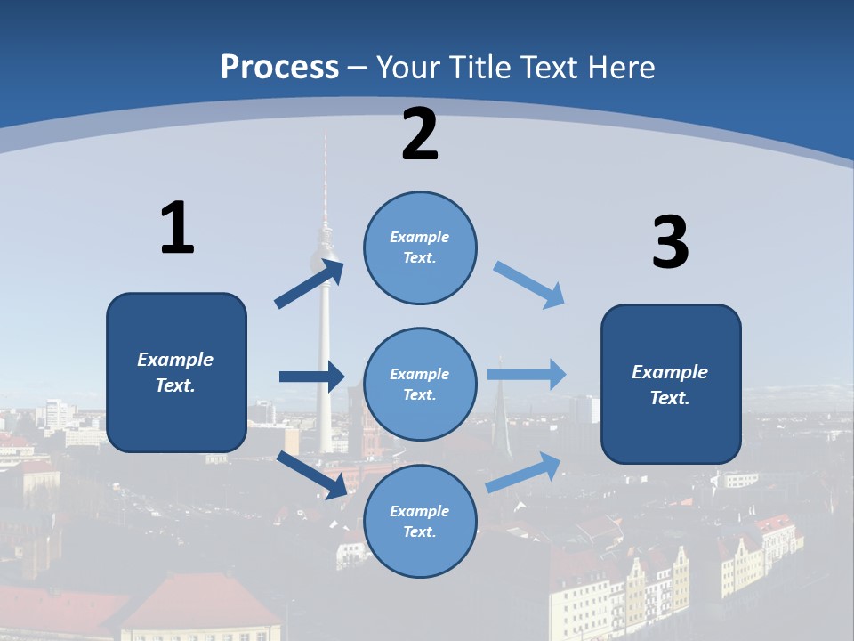 Mitte Rotes View PowerPoint Template
