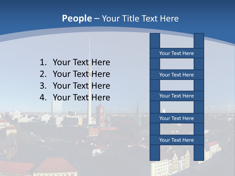 Mitte Rotes View PowerPoint Template