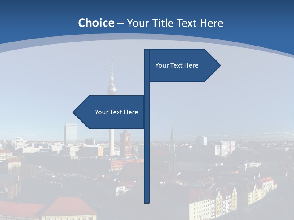 Mitte Rotes View PowerPoint Template