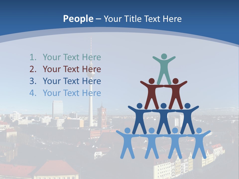 Mitte Rotes View PowerPoint Template