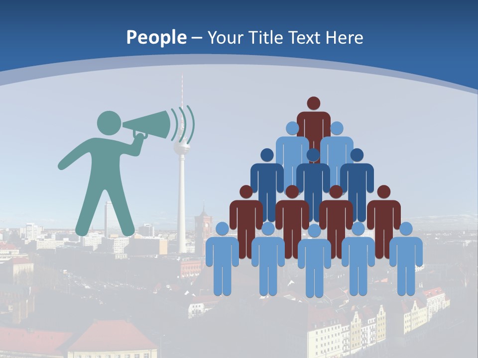 Mitte Rotes View PowerPoint Template