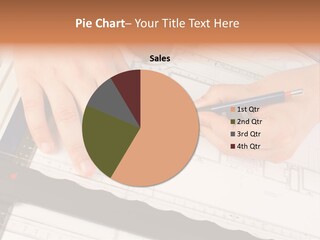 Illustration Measure Home PowerPoint Template