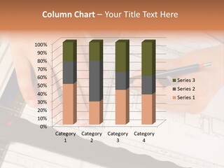 Illustration Measure Home PowerPoint Template