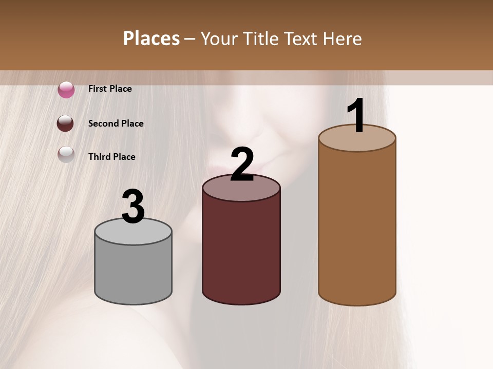 Portrait Healthy Young PowerPoint Template