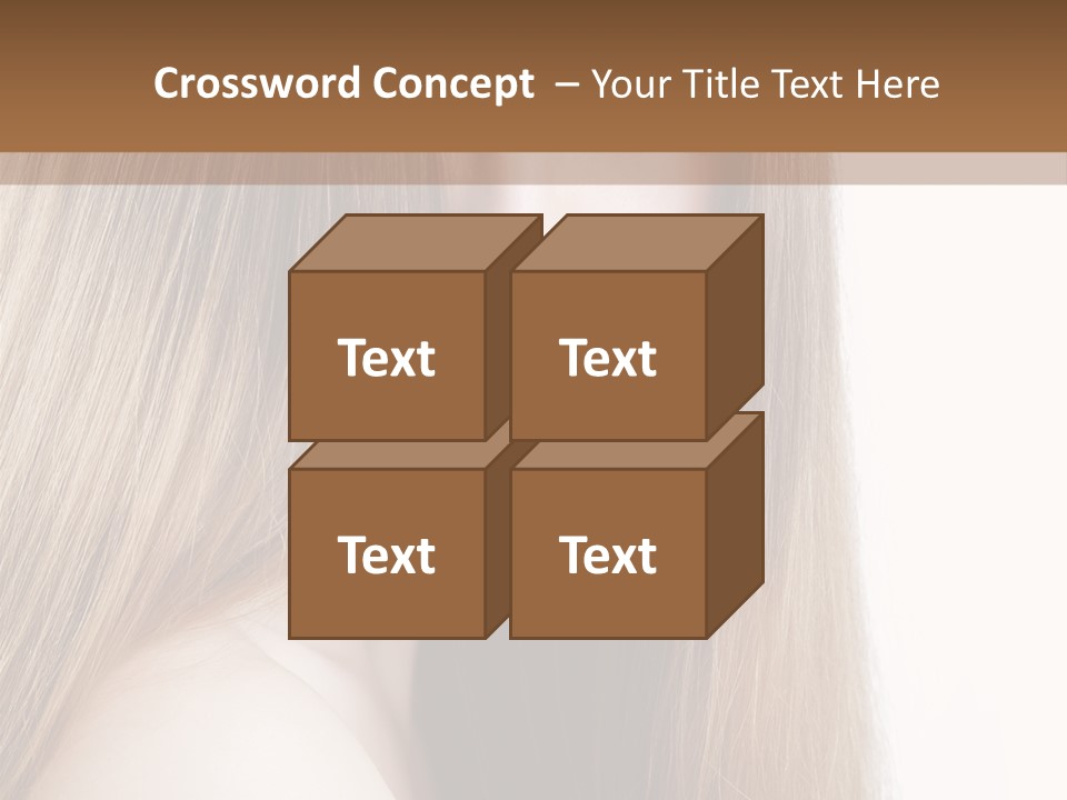 Portrait Healthy Young PowerPoint Template