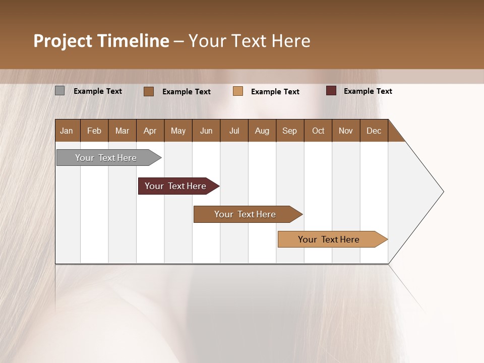 Portrait Healthy Young PowerPoint Template
