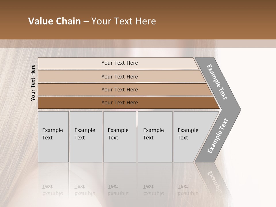 Portrait Healthy Young PowerPoint Template