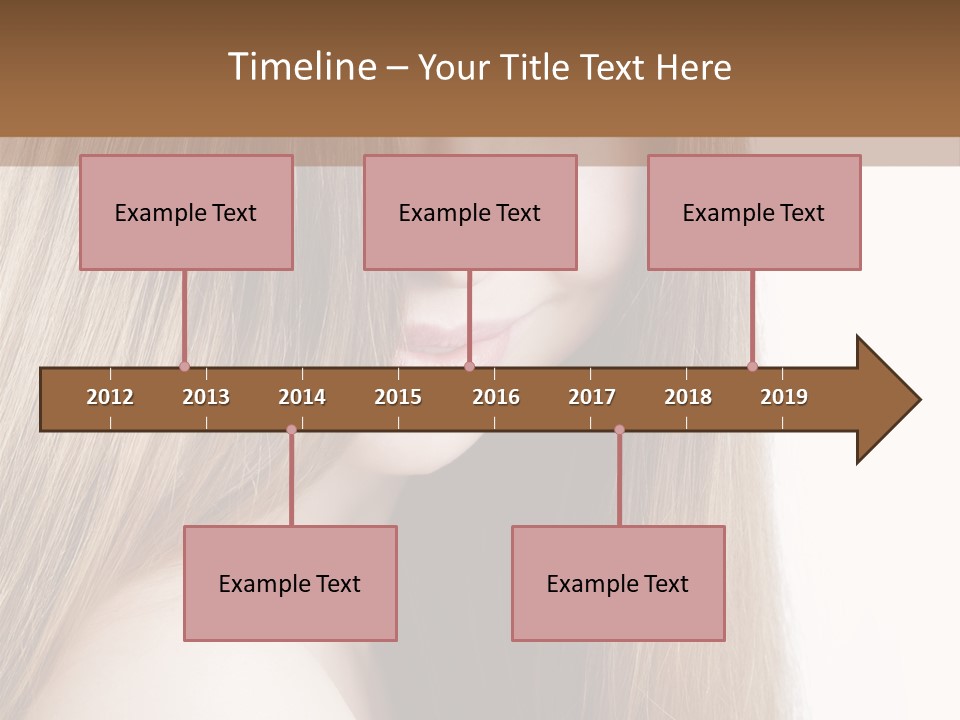 Portrait Healthy Young PowerPoint Template