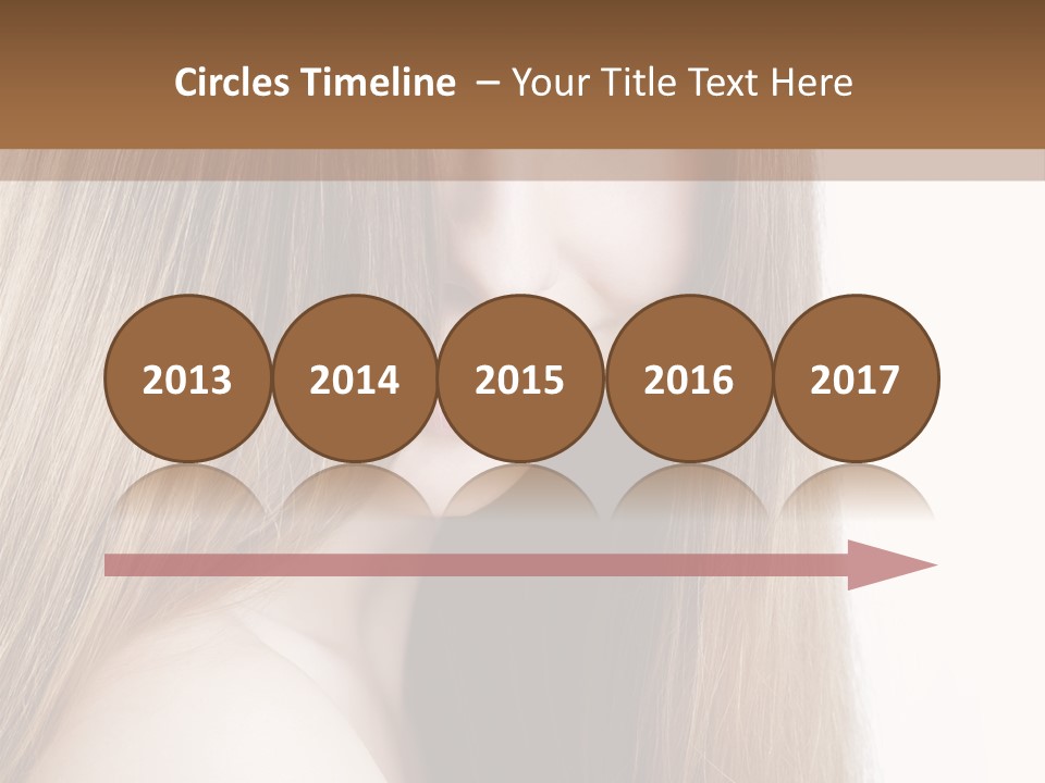 Portrait Healthy Young PowerPoint Template