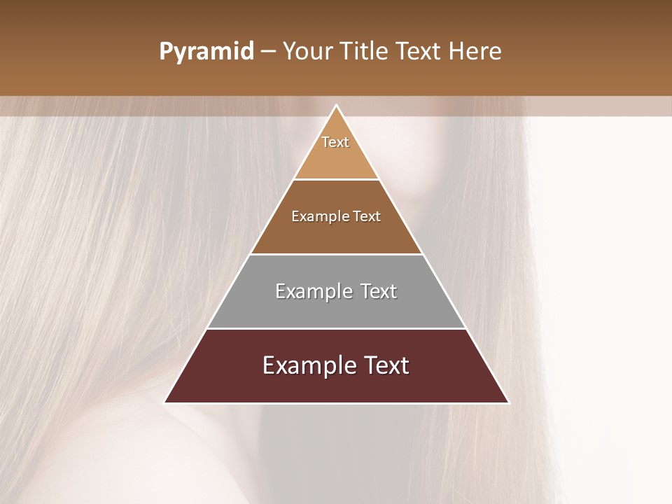 Portrait Healthy Young PowerPoint Template