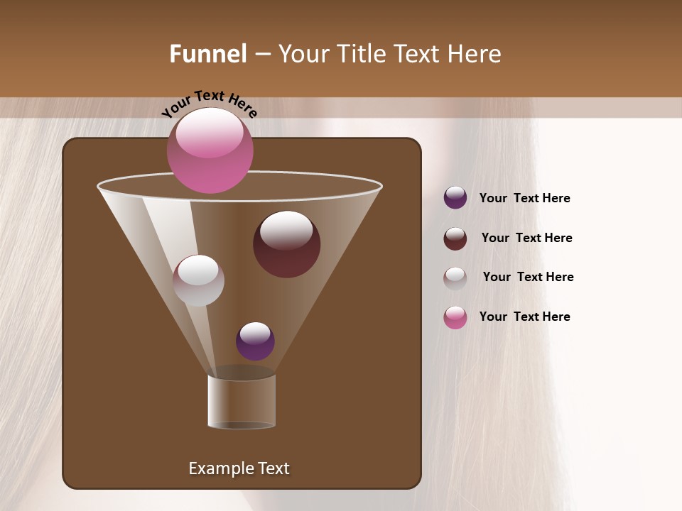 Portrait Healthy Young PowerPoint Template