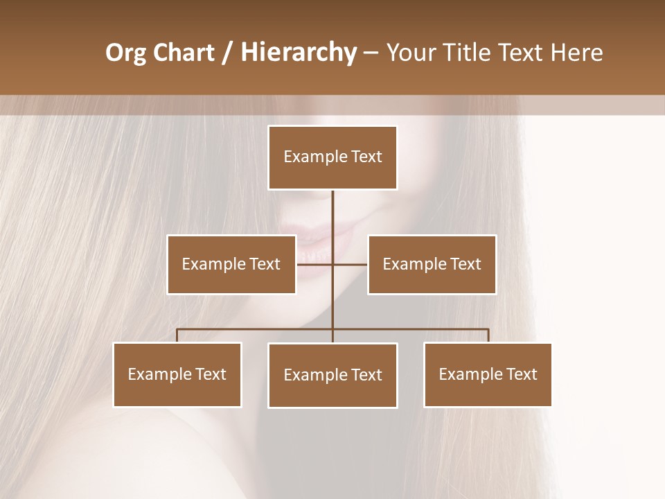 Portrait Healthy Young PowerPoint Template