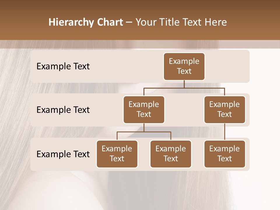 Portrait Healthy Young PowerPoint Template