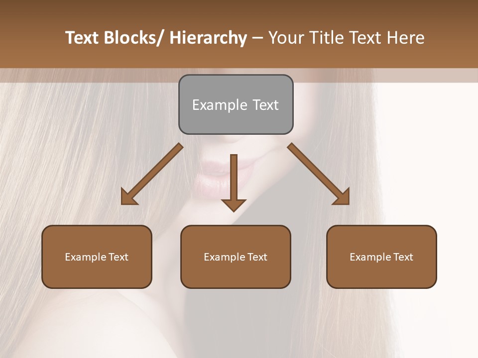 Portrait Healthy Young PowerPoint Template