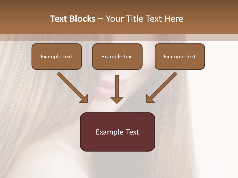 Portrait Healthy Young PowerPoint Template